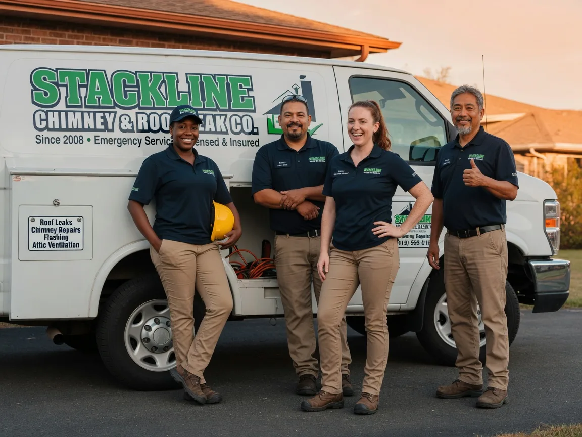 Chimney flashing repair company in Gaastra, MI